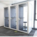 Modern design privacy acoustic soundproof office phone booth